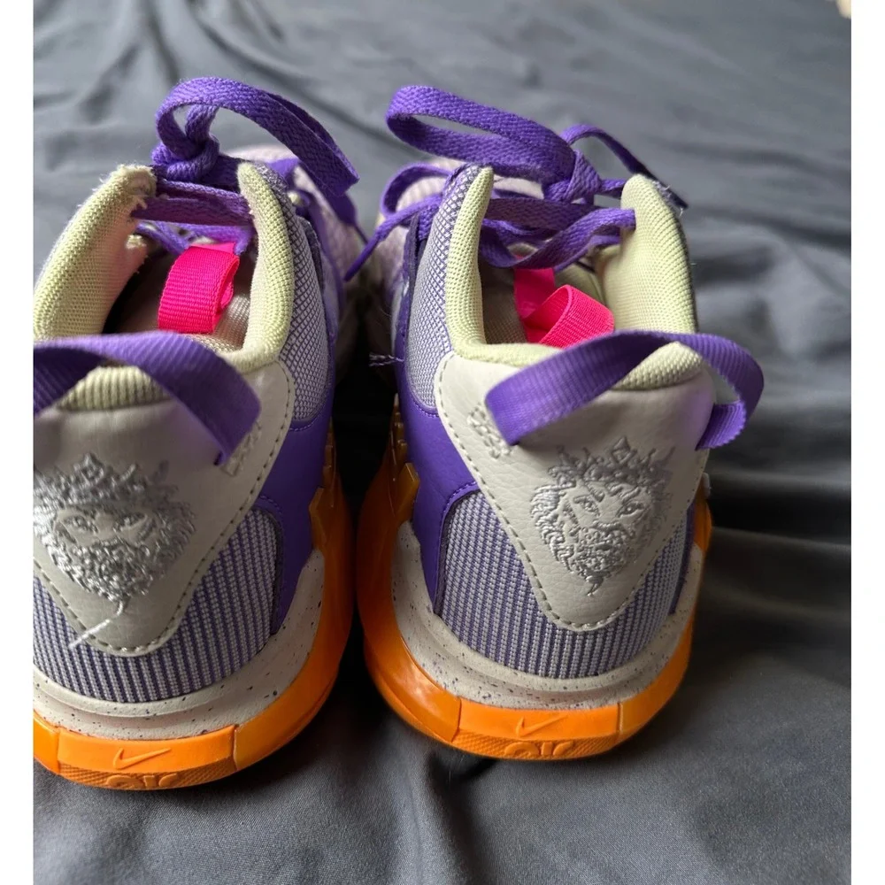 Nike LeBron 21 GS Purple Gaze Basketball Shoes DQ8650-101 Mens 5.5Y Womens 7